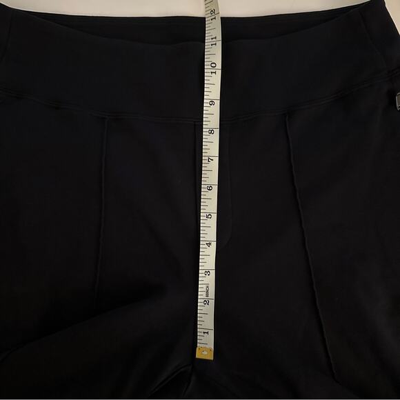 Athleta Eastbound Straight Ponte Stretch Work Pant Women’s size 6T Black classic - Picture 12 of 13